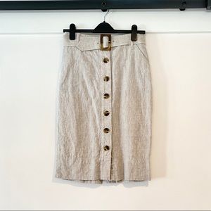 Linen Skirt